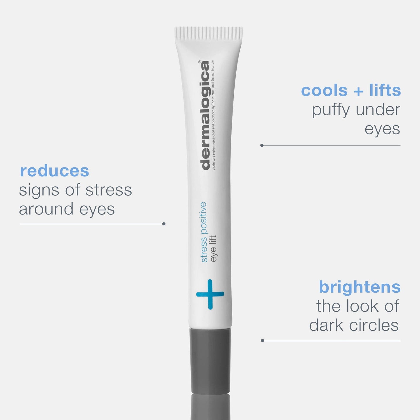 Stress positive eye lift mask